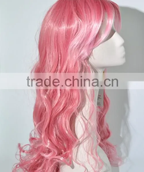 Alice Costume Pink Body Wave Wigs Cosplay Wigs N352 photo-2