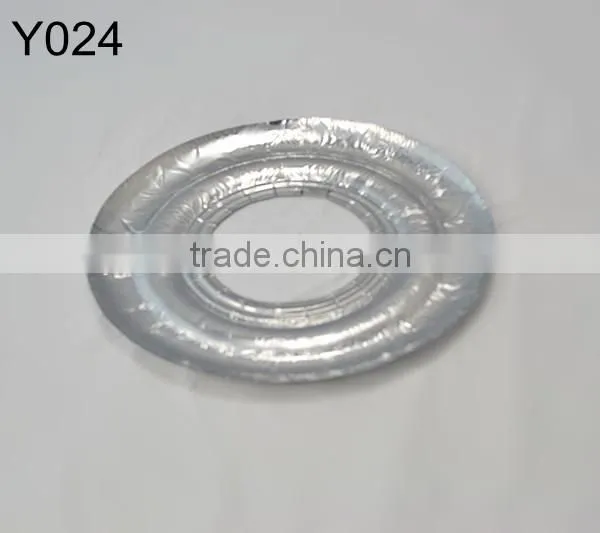 7.5 Inches Round Aluminum Foil Stove Mat Y024