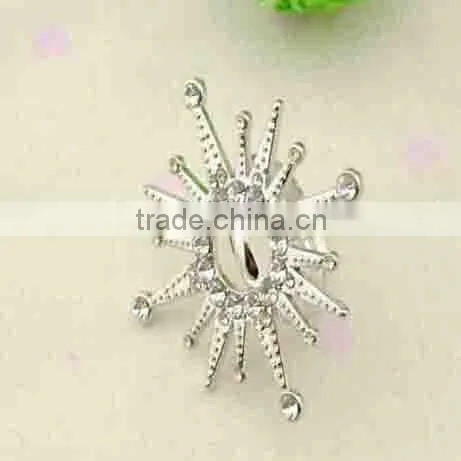 Wholesale Beautiful Elegant Silver Plated Fashion Finger Ring photo-3