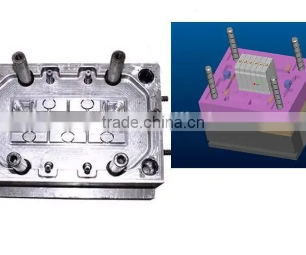 Taizhou Leen High Precision Plastic Injection Battery Crate Mould,Plastic Battery Container Mould photo-3