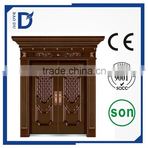 Security Steel Doors Non-standard Steel Security Doors With Transom photo-5