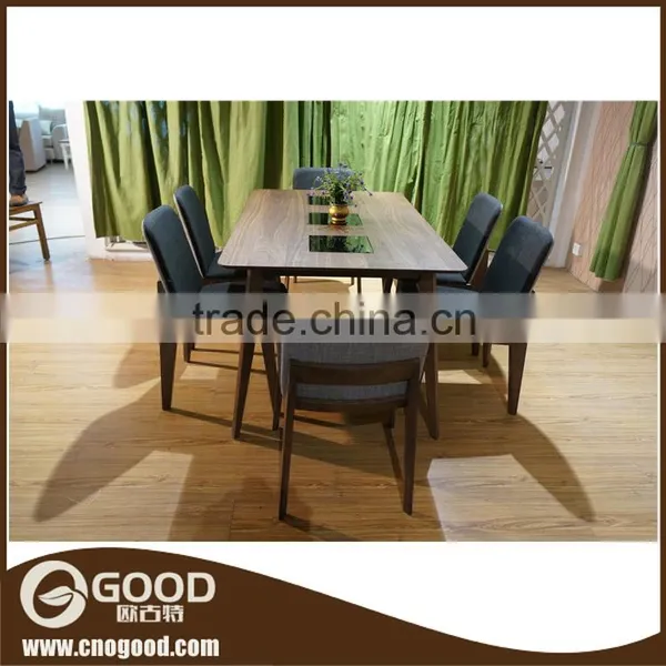 2016 Newest Style Solid Rubber Wood Dining Chair Set photo-6