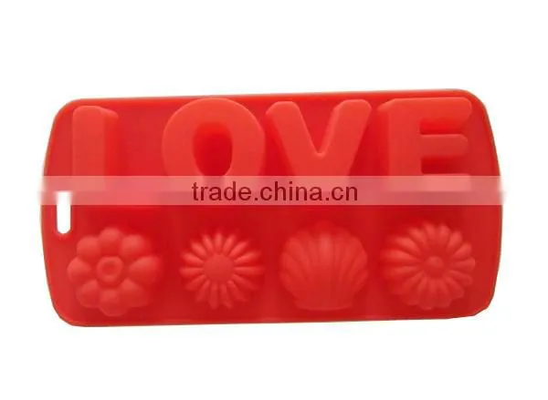 Silicone Love Chocolate Mold,silicone Fondant Mould photo-3