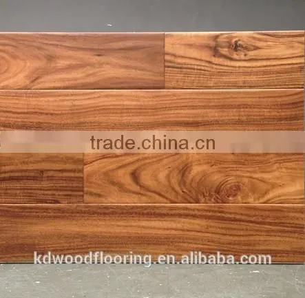 Small Leaf Acacia Walnut Color Wood Flooring photo-2