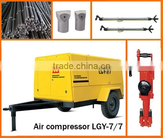 250kw High-efficient Electric Portable Screw Air Compressor Price List photo-2