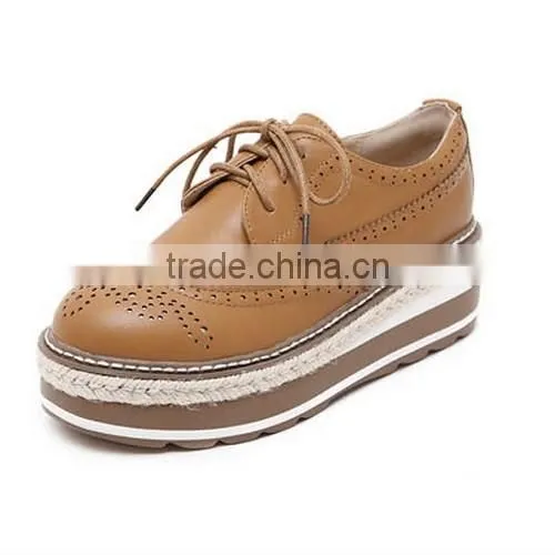 2016 Most Popular Hot Selling Girl Wedges Flat Shoes PM4135 photo-2