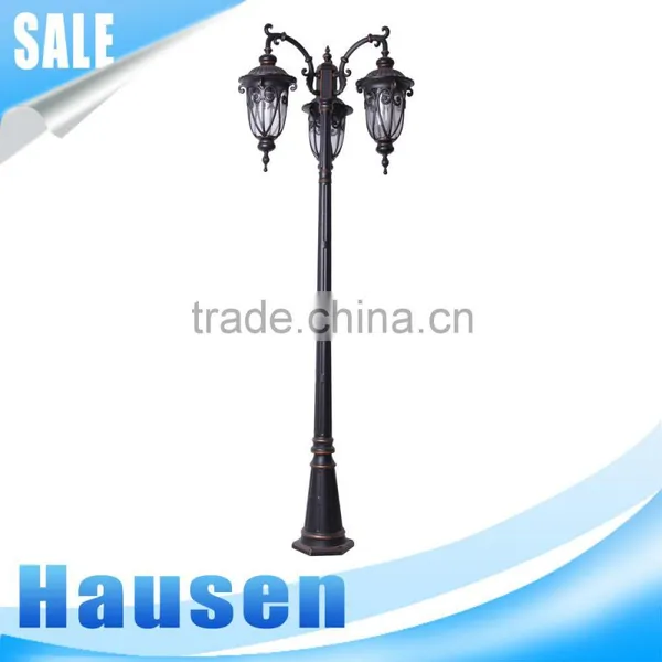 Manufacturer Die Cast Aluminum Garden Lamp Post