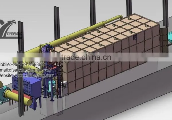 2015 Newest Blasting Room With Sand Blaster for Oil & Gas Tank Cleaning Made by XDL BLASTING photo-2