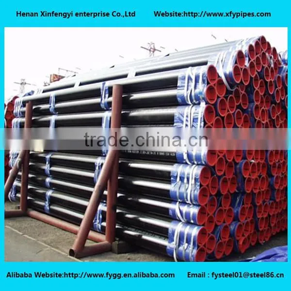 A106 Hot Rolled Seamless Steel Pipe/ Tube Oil Well Pipeline photo-5