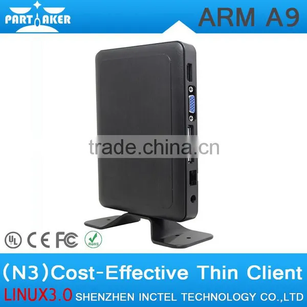 2015 Newest Multi Language ARM A9 Quad Core RDP 7.1 Linux N3 X3 Workstation Thin Client photo-2