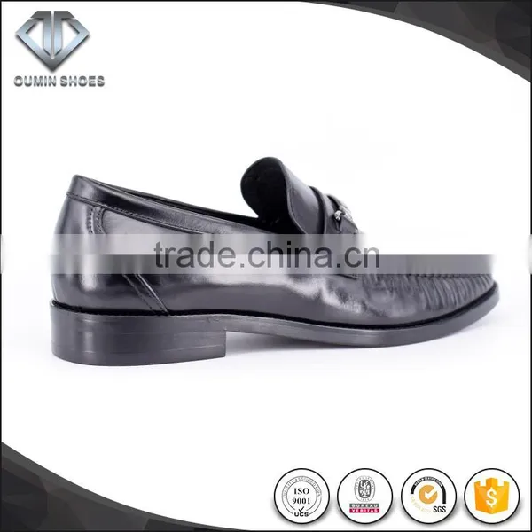 100% HAND MADE Slip on Leather Moccasin Dress Shoes photo-4