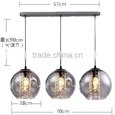 Hanging Office Designs Modern Crystal Pendant Lamp photo-4