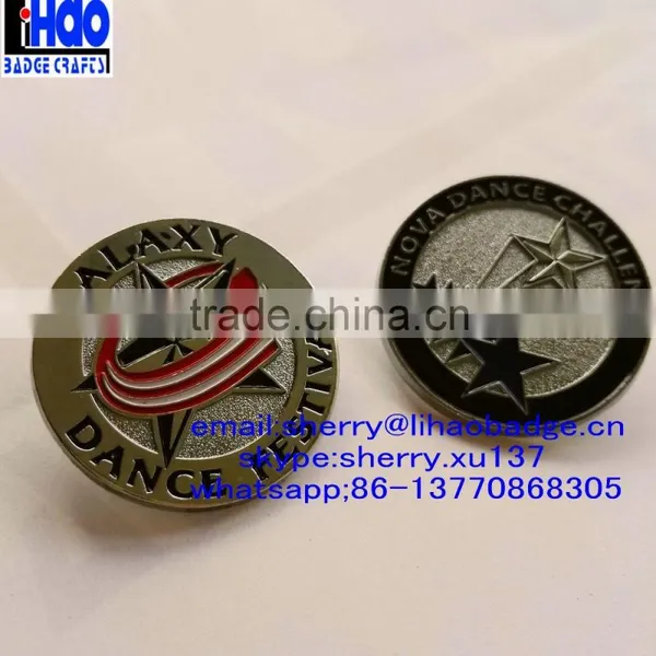Custom Metal Lapel Pin Badge/Gold Lapel Pin/ 3D Zinc Alloy Star Badge Lapel Pin photo-5