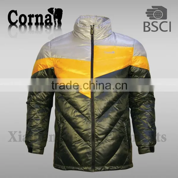 2016 FALL WINTER Men's Padded Jacket Men's Winter Coats Tunnel Neck Softshell Jacket photo-5