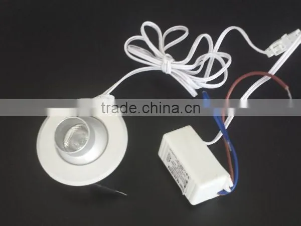 3w Jewelry Showcase Led Mini Spotlight Under Display Cabinet BW8202 photo-5