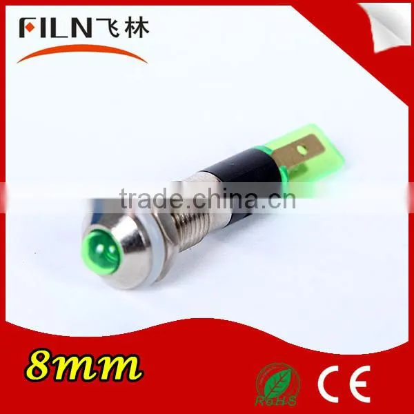 Led Street Light PCB High LED 8mm Green Indicator Light