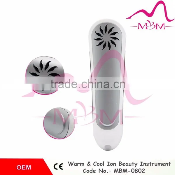 2016 New Product, Hot Saling Hot Cold Negative Positive Mini Face Beauty Galvanic Photon Ultrasonic Ion Facial Beauty Face Massa photo-2