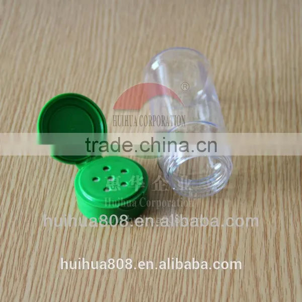FDA Certification Food Safety Clear Plastic Spice Jar photo-5