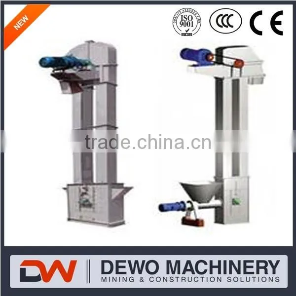 Bulk Powder Granules Pellet Vertical Lifting Bucket Elevator Machinery