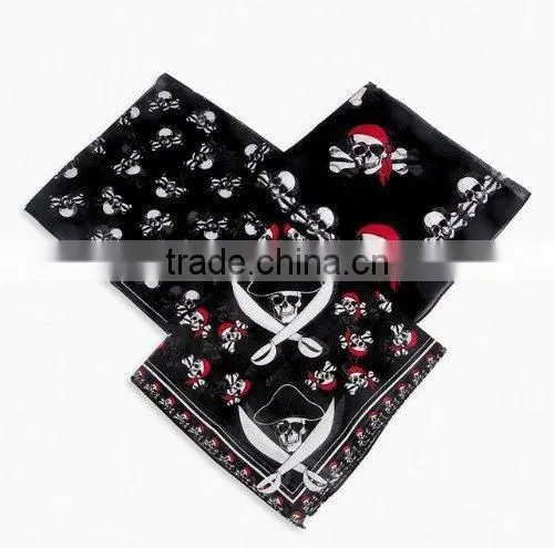Multifunctional Custom Printed Bandana Cotton Skull photo-6