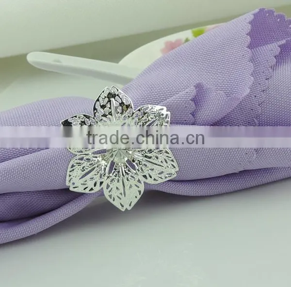 Rhinestone Decorative Metal Napkin Holder photo-3