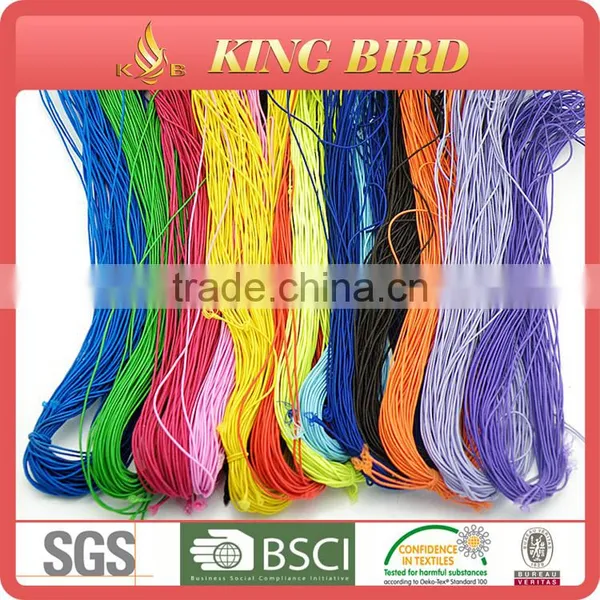 Latex Rubber Thread Free Sample Polyester Latex Rubber Thread Elastic Thread