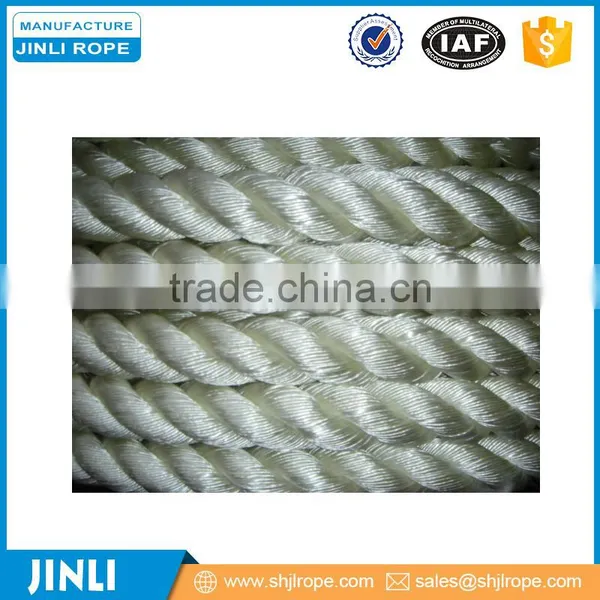 PP/Nylon/Polyester Rope Soft Twisted Ship Hawser photo-3