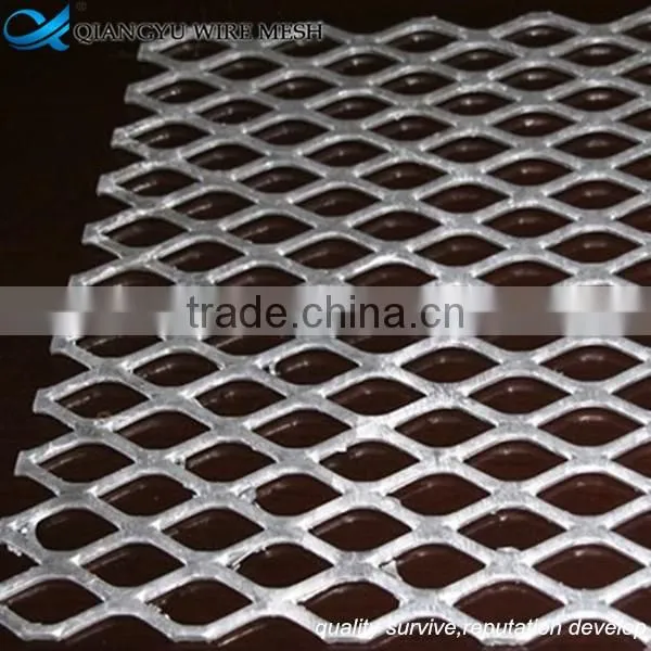 Flat Expanded Metal Mesh,4mm Thick Low Carbon Steel Expanded Metal Mesh photo-4