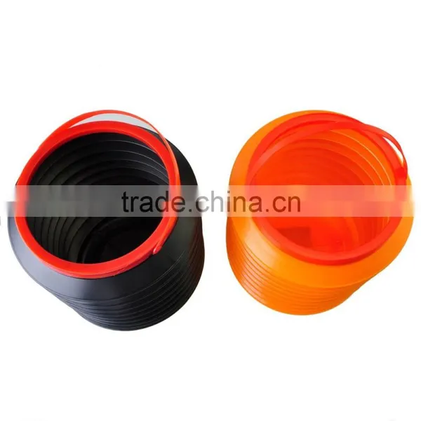 2016 Hot Selling Wholesale 4L Water Large Capacity Foldable Plastic Pail for Car Cleaning Camping photo-3