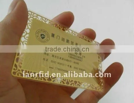 OEM Customized Metal Business Card With Free Sample photo-2