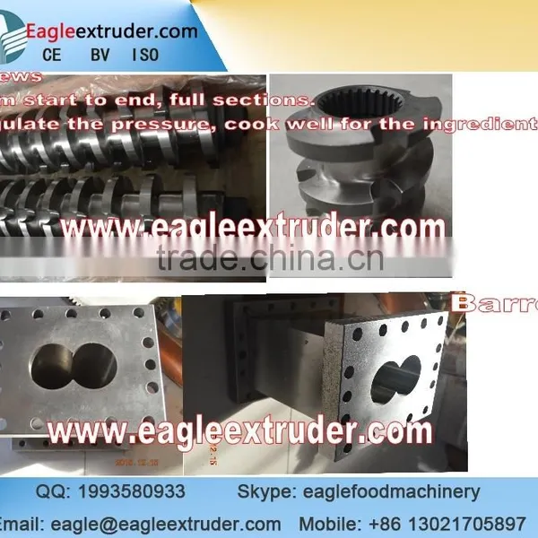 Jinan Eagle DP75 200-300/h 2D and 3D Wheat and Potato and Corn Snack Pellet Chips Extruder Machine Production Line photo-3