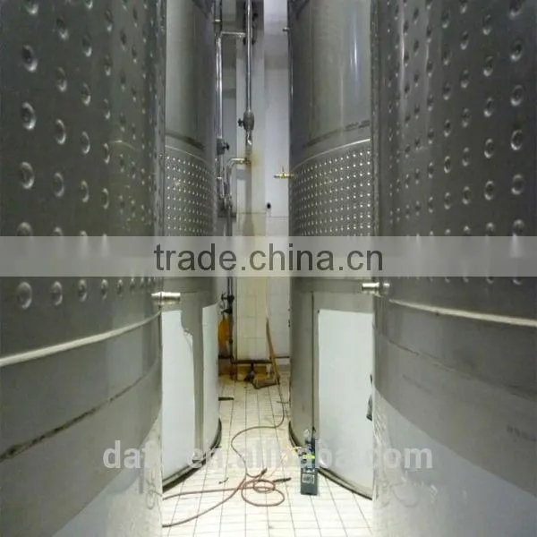40000L Glycol Dimple Cooling Jacketed Wine Fermenter photo-5