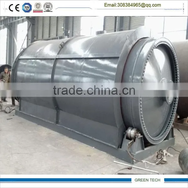 Pyrolysis Waste Tyres Machine Making Furnace Oil 15-20 TPD photo-2