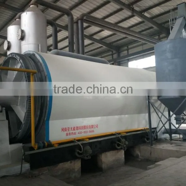 Pyrolysis Plant, Waste Tire Pyrolysis Equipment With Patent