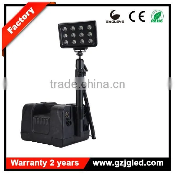 Remote Area Led Lighting Systems High Flux Led RALS-9936 Heavy Duty Rechargeable Searchlight With 12V Socket Plug photo-2