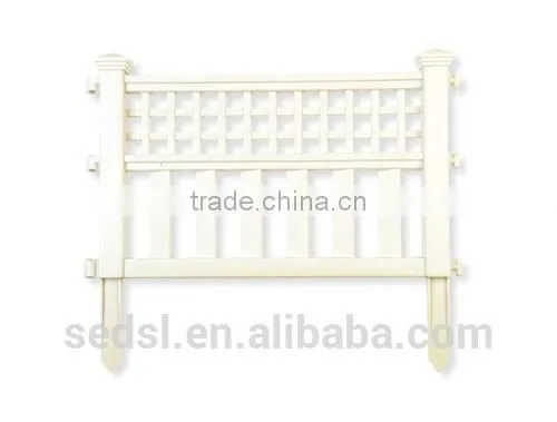 Factory Price Decorative Plastic Garden Fence photo-3
