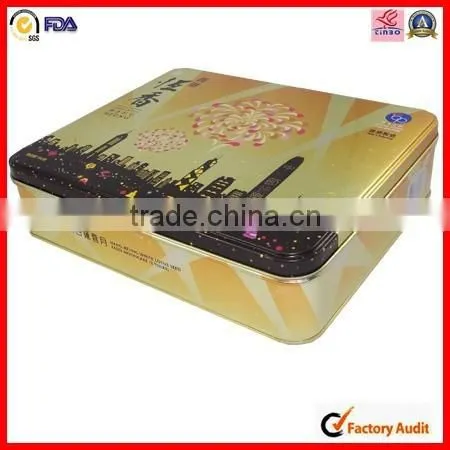 Colored Cute Rectangular Small Metal Tin Boxes photo-2
