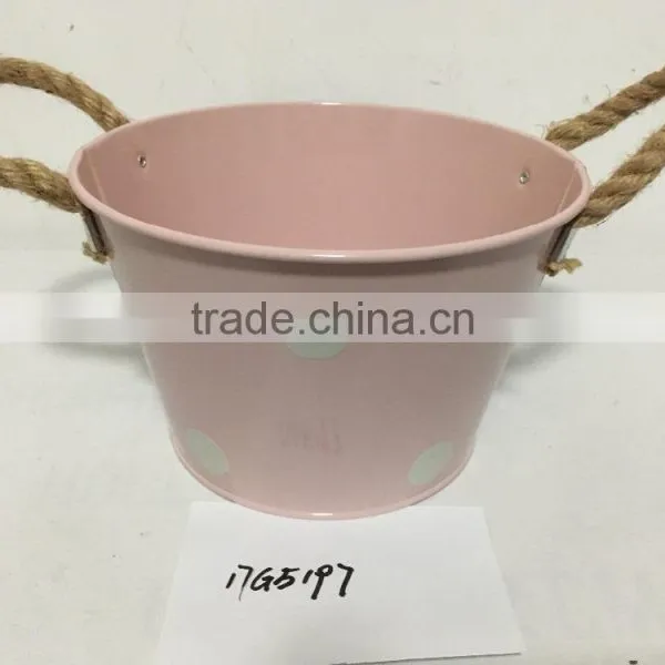 Wholesale Bulk Home Garden Decorative Indoor Rope Hanging Rectangular Flowerpot Planters photo-3