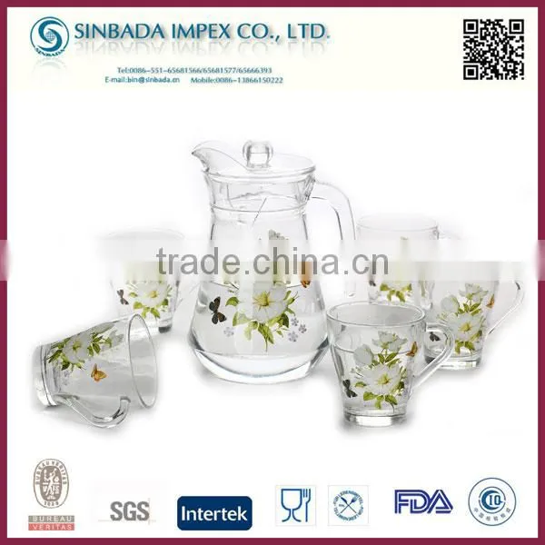 R104 Daily Use Products, Hot Eco-Friendly 7pcs Chinese Glass Tea Set photo-6