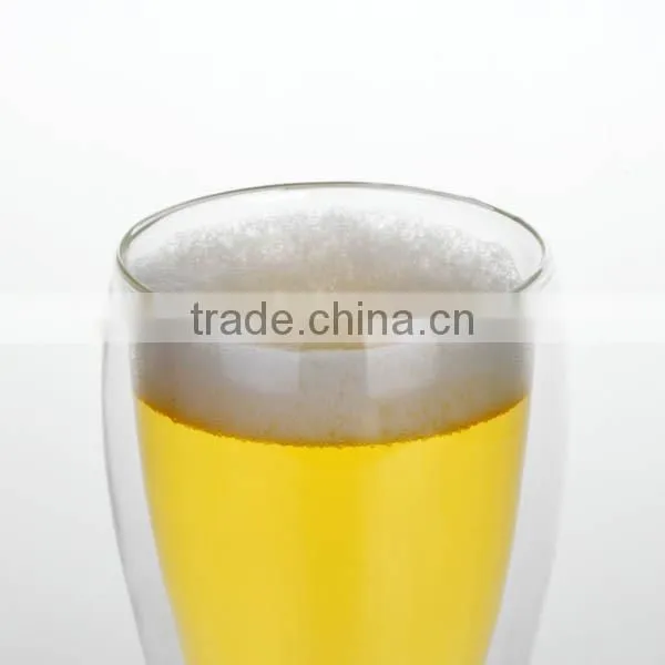 2014 Hot Selling Promotion 350ml 2 Layers Beer Glass Cup photo-2