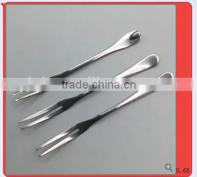 High Quality Stainless Steel Fruit Fork/cocktail Fork photo-6