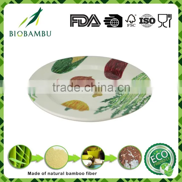 Recycle Green Living Bamboo Fiber Tableware Set photo-5