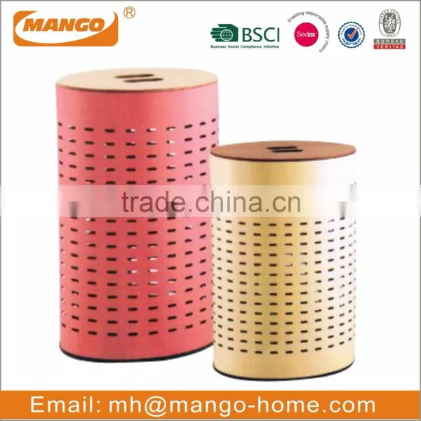 Metal Modern Cloth Laundry Basket photo-3