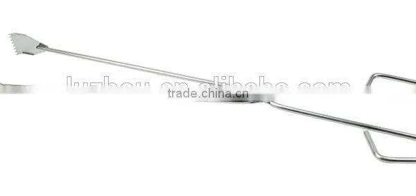 Food Tong Iron With Chrome Plate Plastic Coating photo-5