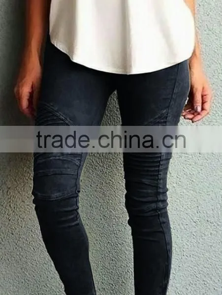 Women Summer Fashion Casual Loose Solid Color Pants photo-4