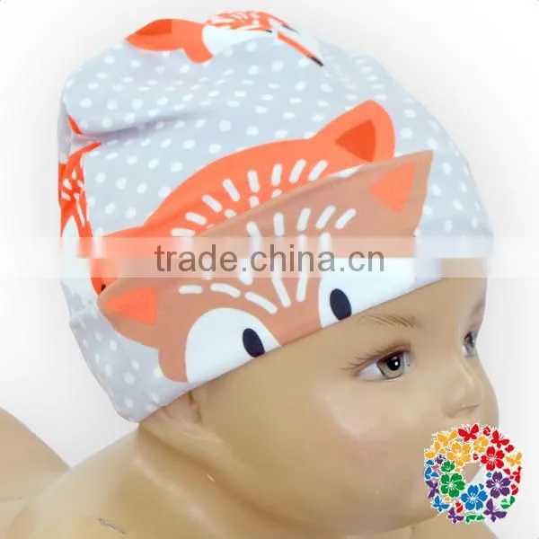 Baby Comic Printing Beanie Soft Small Boys And Girls Cap Hat photo-4