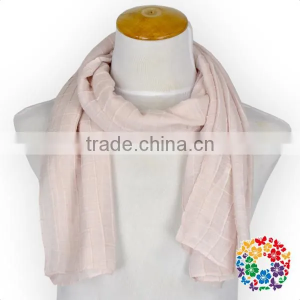 Wholesale New Style Pashmina Cashmere Soft Cotton Hot Pink Scarf Pashmina photo-3