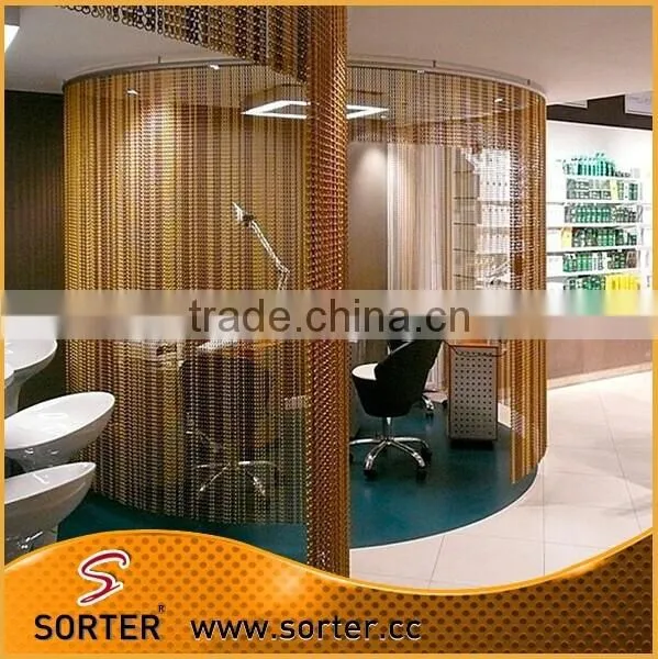 Aluminum Metal Chain Fly Screen for Home Bar Decoration photo-2