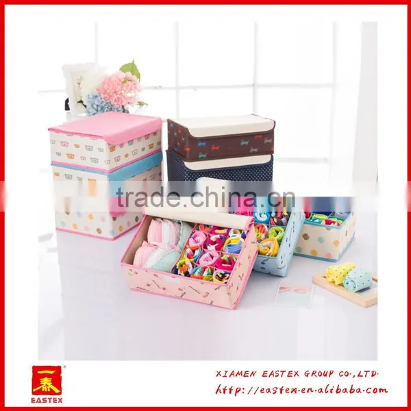 High Quality Oxford Cloth 12 Grid Socks/bra/briefs Storage Box photo-2