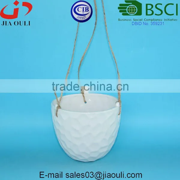 BSCI Audit Factory Sky Planter Hanging Flower Pot for Home and Garden Decorations photo-3